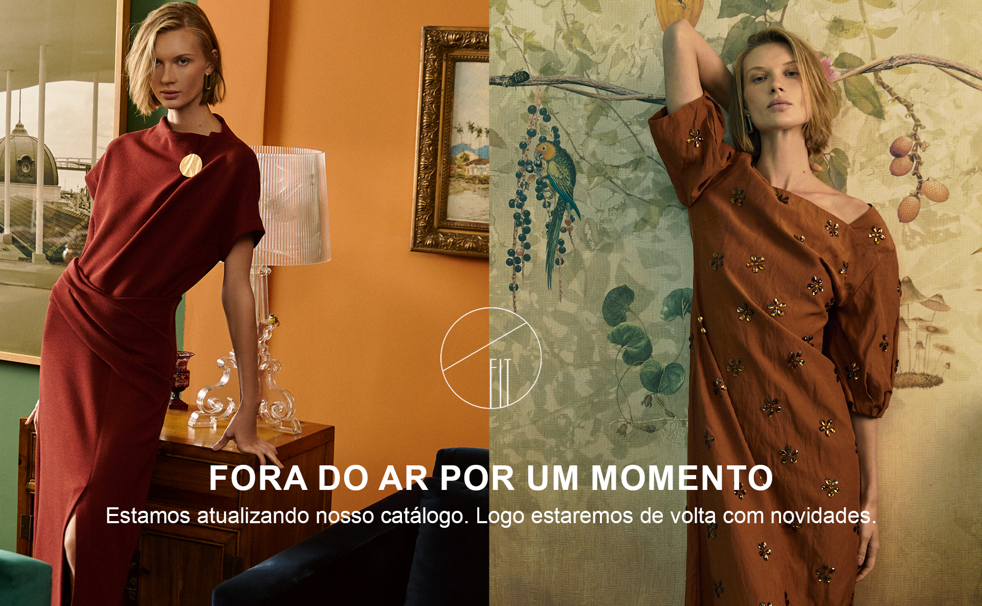 site em manutenção